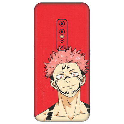 VIVO Z/V/X/T/U/S Series Phone Skins (All Models) - Ryomen Sukuna Fun Anime - Matte Finish (M-153) Vivo V17 Pro