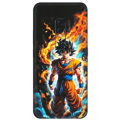 VIVO Z/V/X/T/U/S Series Phone Skins (All Models) - Goku Transformation Anime - Matte Finish (M-159) Vivo V17 Pro