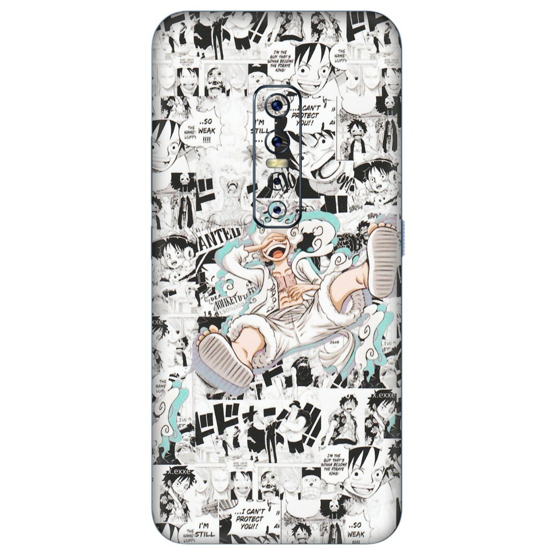 VIVO Z/V/X/T/U/S Series Phone Skins (All Models) - One Piece Comic - Matte Finish (M-168) Vivo V17 Pro