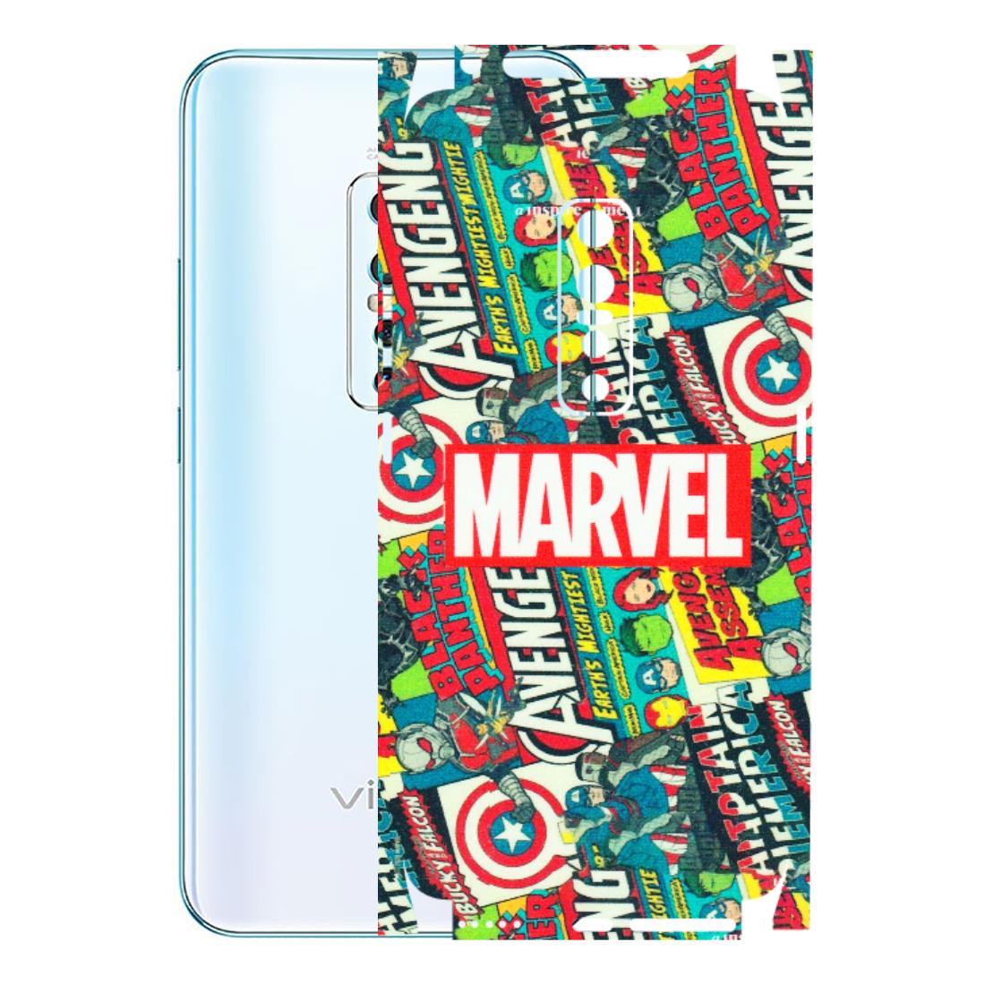 VIVO Z/V/X/T/U/S Series Phone Skins (All Models) - Marvel Comic Lover - Matte Finish (M-30) Vivo V17 Pro