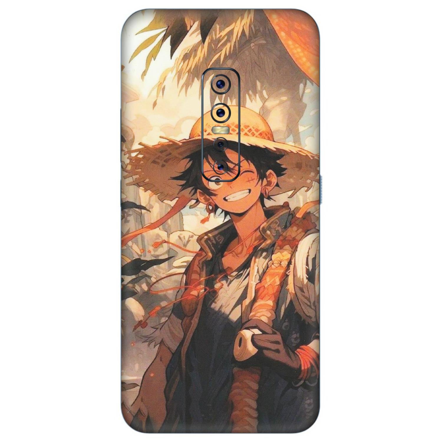 VIVO Z/V/X/T/U/S Series Phone Skins (All Models) - Anime Character Smile - Matte Finish (M-33) Vivo V17 Pro