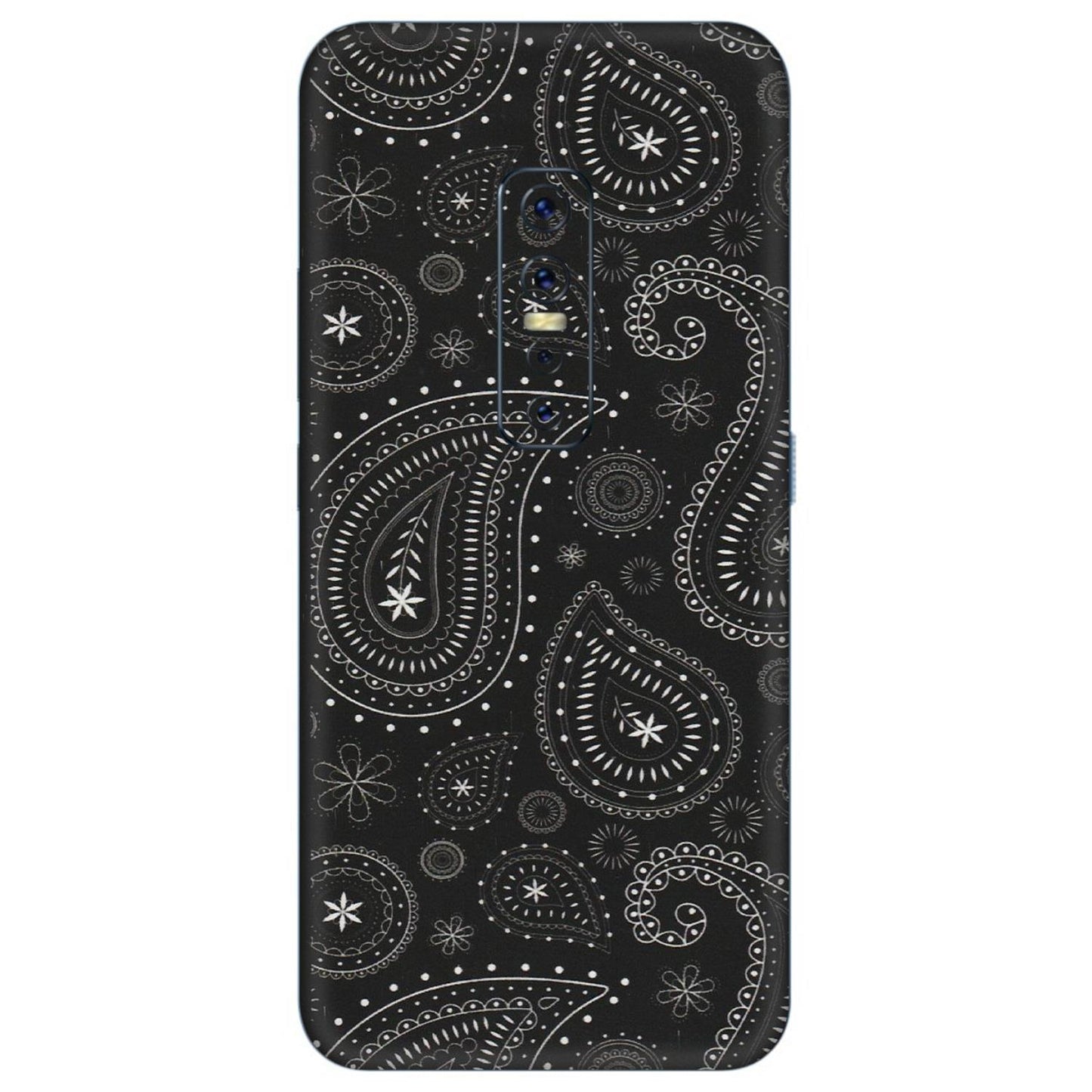 VIVO Z/V/X/T/U/S Series Phone Skins (All Models) - Black Sober Kerry - Matte Finish (M-37) Vivo V17 Pro