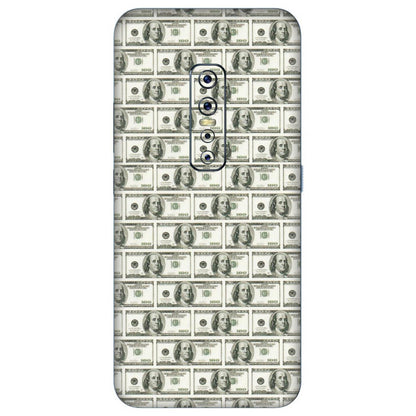 VIVO Z/V/X/T/U/S Series Phone Skins (All Models) - I Love Dollars - Matte Finish (M-40) Vivo V17 Pro