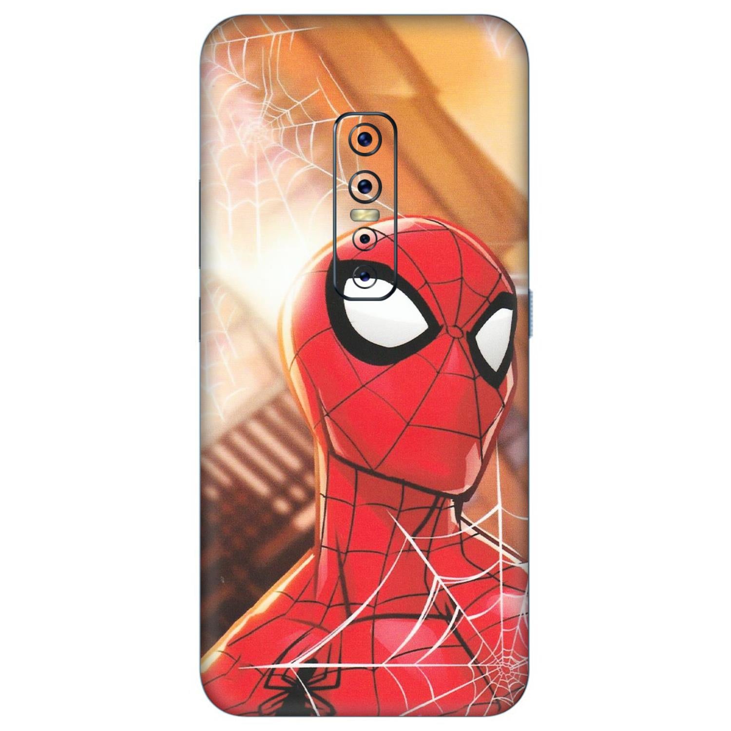 VIVO Z/V/X/T/U/S Series Phone Skins (All Models) - Spiderman Face New - Matte Finish (M-41) Vivo V17 Pro
