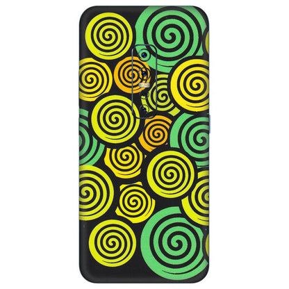 VIVO Z/V/X/T/U/S Series Phone Skins (All Models) - Crazy Spiral - Matte Finish (M-91) Vivo V17 Pro