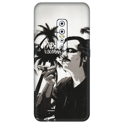 VIVO Z/V/X/T/U/S Series Phone Skins (All Models) - Pab Escobar - Transparent Finish (T-05) Vivo V17 Pro