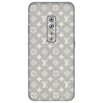 VIVO Z/V/X/T/U/S Series Phone Skins (All Models) - Luxury Brands Logo - Transparent Finish (T-07) Vivo V17 Pro