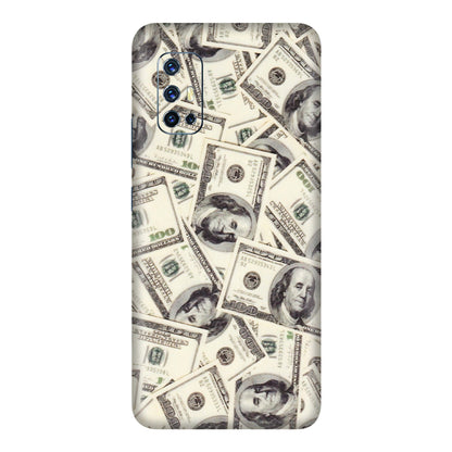 VIVO Z/V/X/T/U/S Series Phone Skins (All Models) - Dollar Lover - Transparent Finish (T-17) Vivo V17