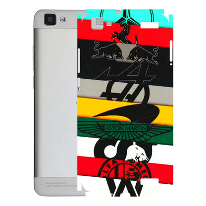 VIVO Z/V/X/T/U/S Series Phone Skins (All Models) - Multi Designer Brands - 3D Embossed Finish (L-187) Vivo V1 Max