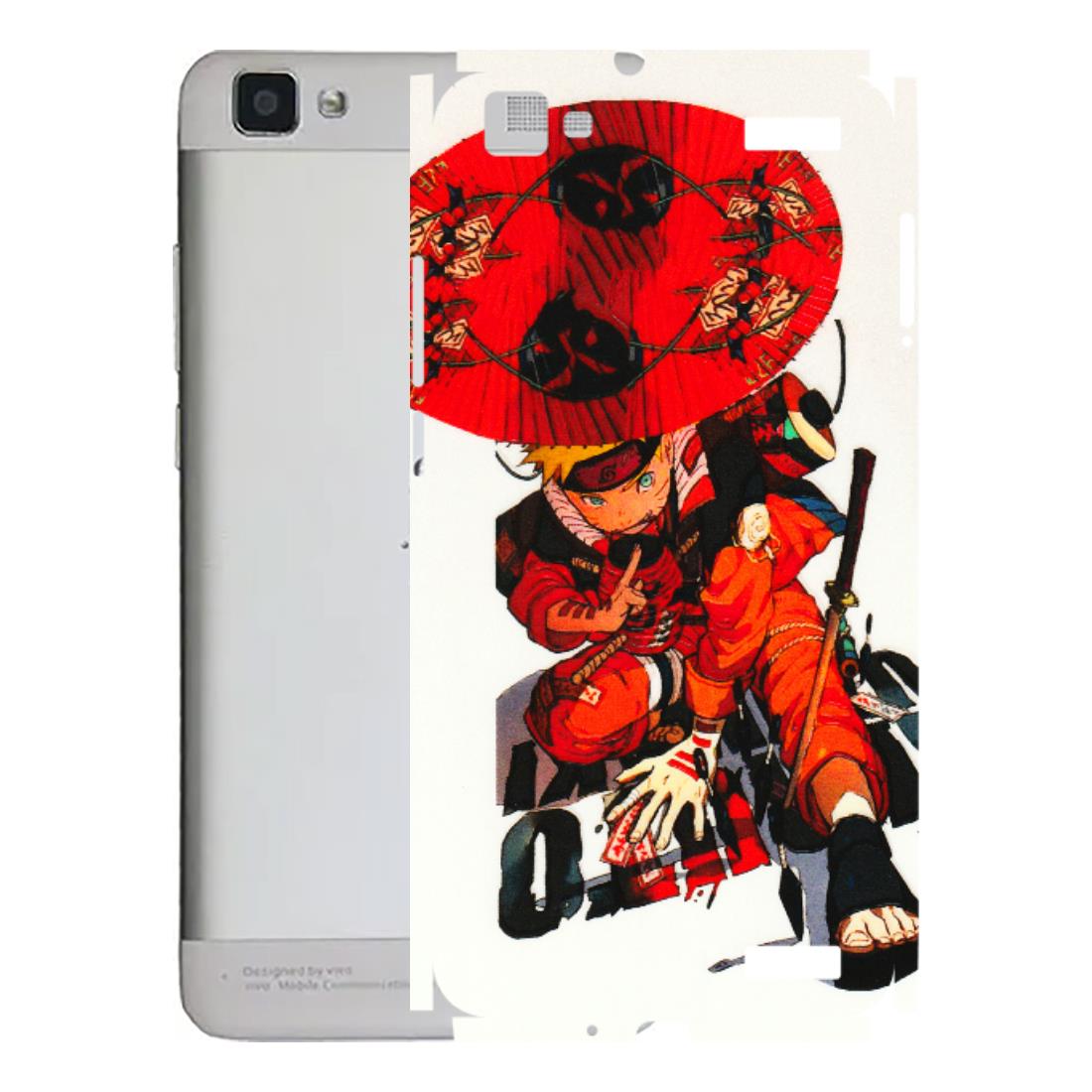 VIVO Z/V/X/T/U/S Series Phone Skins (All Models) - Naruto - 3D Embossed Finish (L-208) Vivo V1 Max