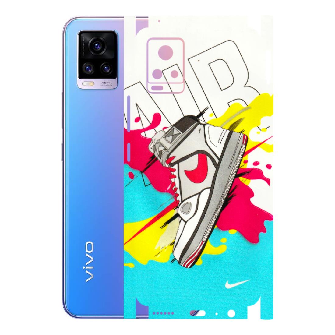 VIVO Z/V/X/T/U/S Series Phone Skins (All Models) - Sneaker - 3D Embossed Finish (L-207) Vivo V20