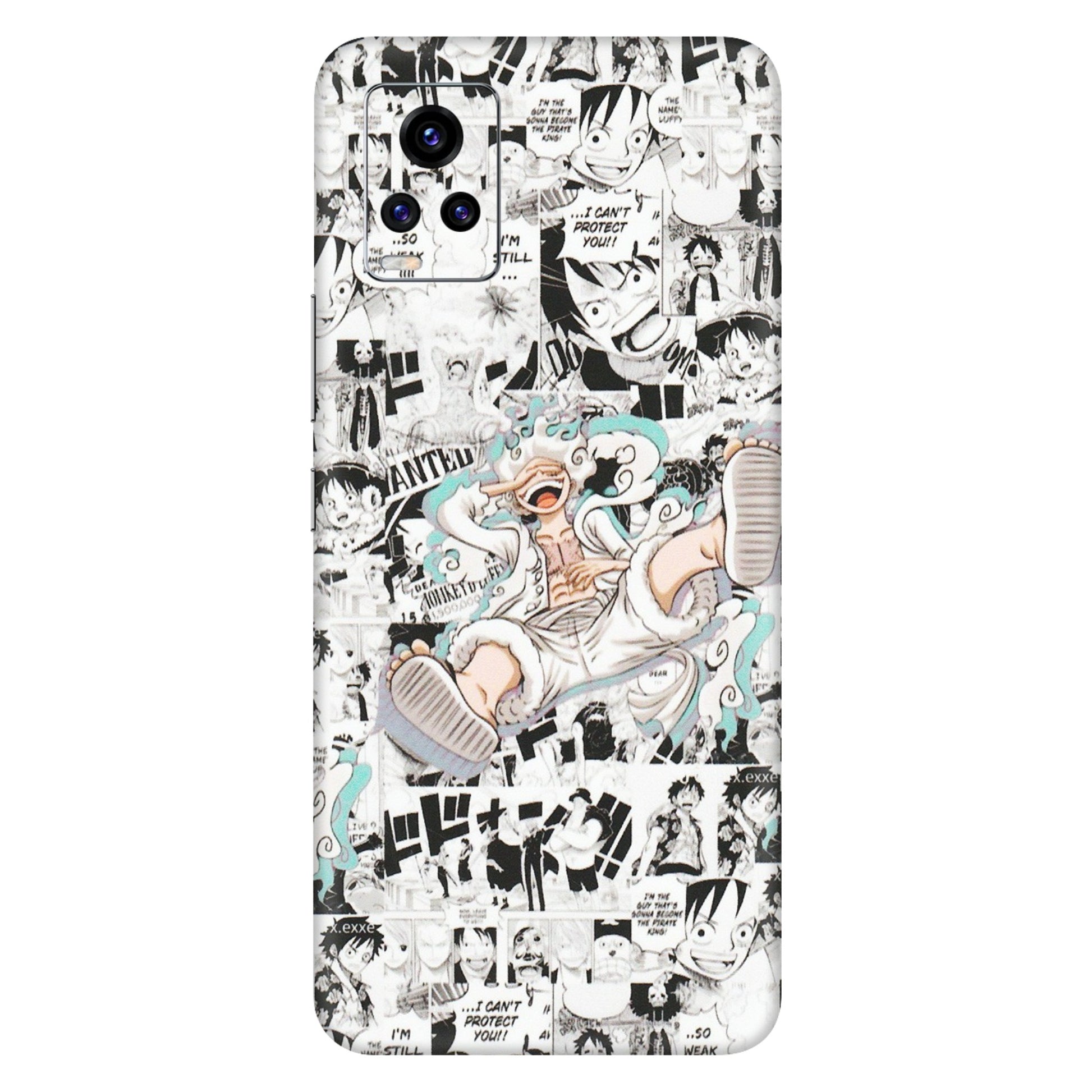 VIVO Z/V/X/T/U/S Series Phone Skins (All Models) - One Piece Comic - Matte Finish (M-168) Vivo V20