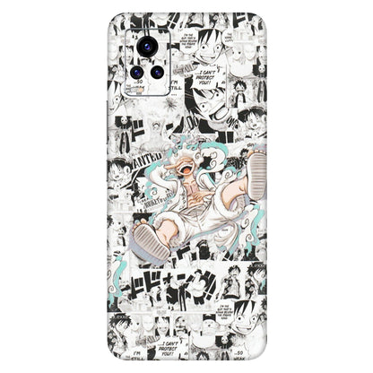 VIVO Z/V/X/T/U/S Series Phone Skins (All Models) - One Piece Comic - Matte Finish (M-168) Vivo V20