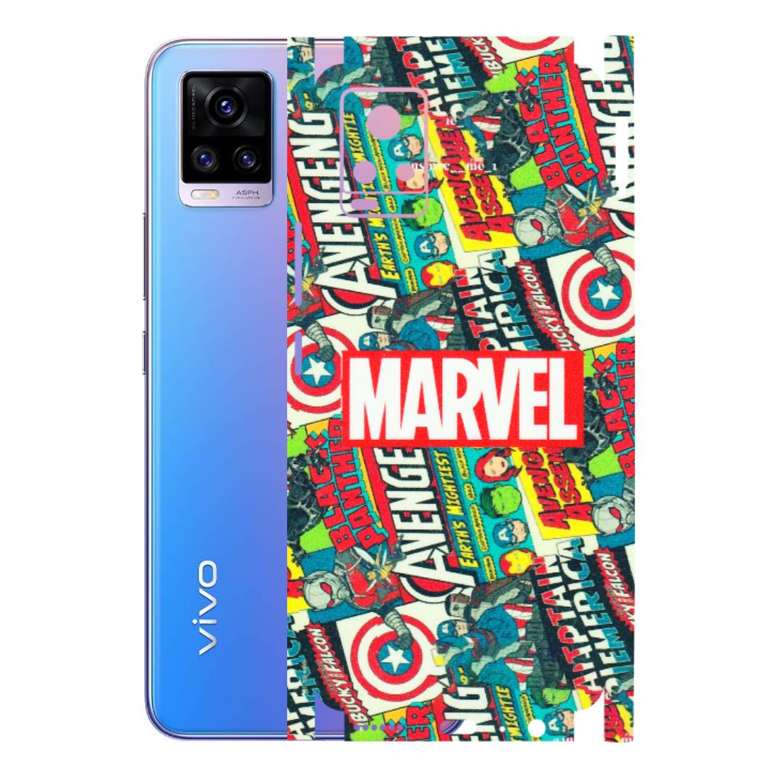 VIVO Z/V/X/T/U/S Series Phone Skins (All Models) - Marvel Comic Lover - Matte Finish (M-30) Vivo V20