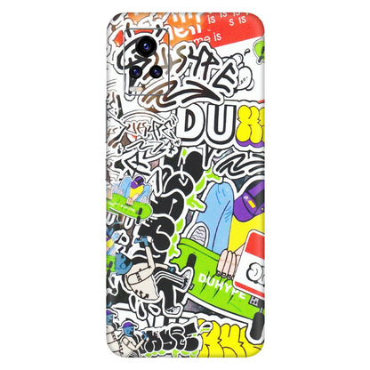 VIVO Z/V/X/T/U/S Series Phone Skins (All Models) - Dope Graffiti - Matte Finish (M-61) Vivo V20