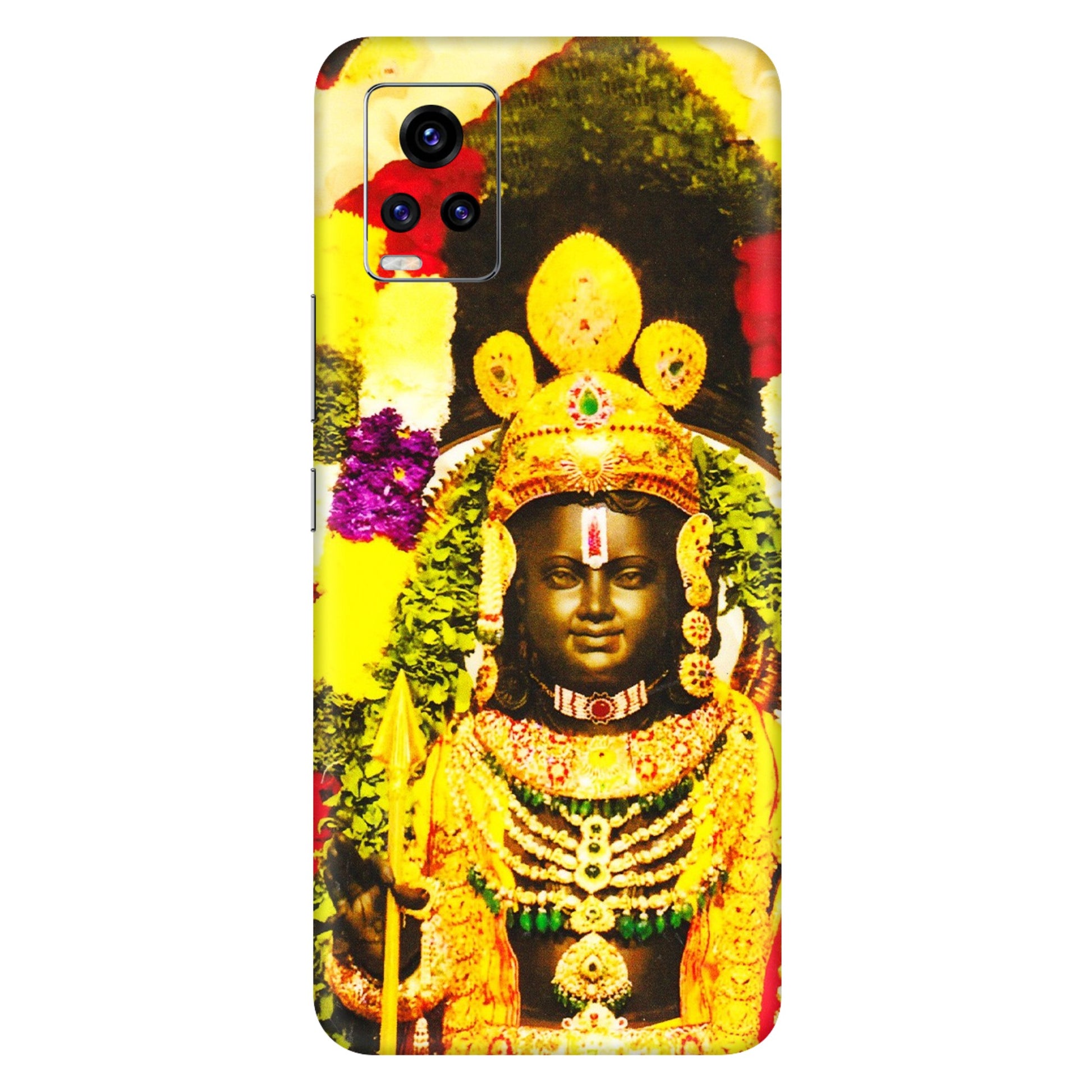 VIVO Z/V/X/T/U/S Series Phone Skins (All Models) - Ram Lalla Ayodhya - 3D Embossed Finish (L-103) Vivo V20 Pro