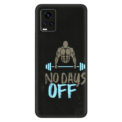 VIVO Z/V/X/T/U/S Series Phone Skins (All Models) - Gym Lover - 3D Embossed Finish (L-127) Vivo V20 Pro