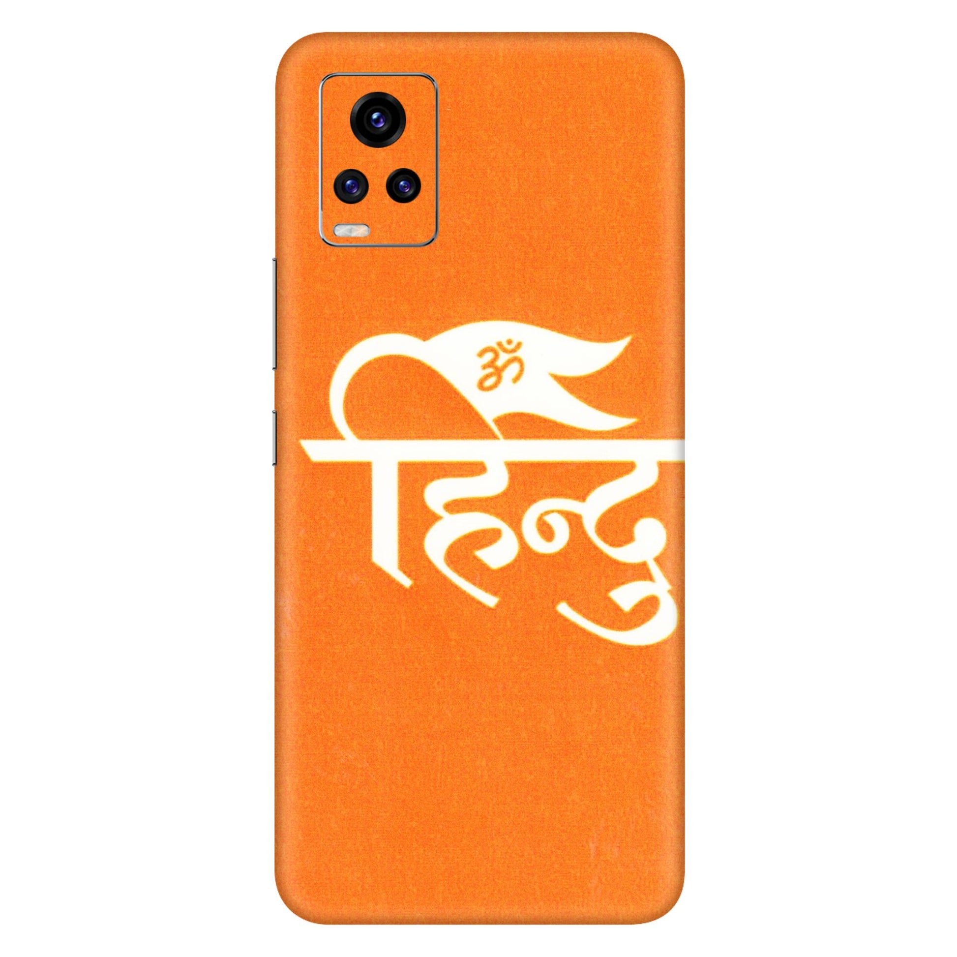 VIVO Z/V/X/T/U/S Series Phone Skins (All Models) - Hindu Kesari - 3D Embossed Finish (L-154) Vivo V20 Pro