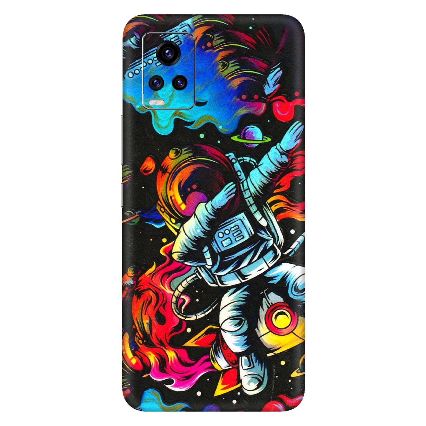 VIVO Z/V/X/T/U/S Series Phone Skins (All Models) - Astronaut Dope - 3D Embossed Finish (L-191) Vivo V20 Pro