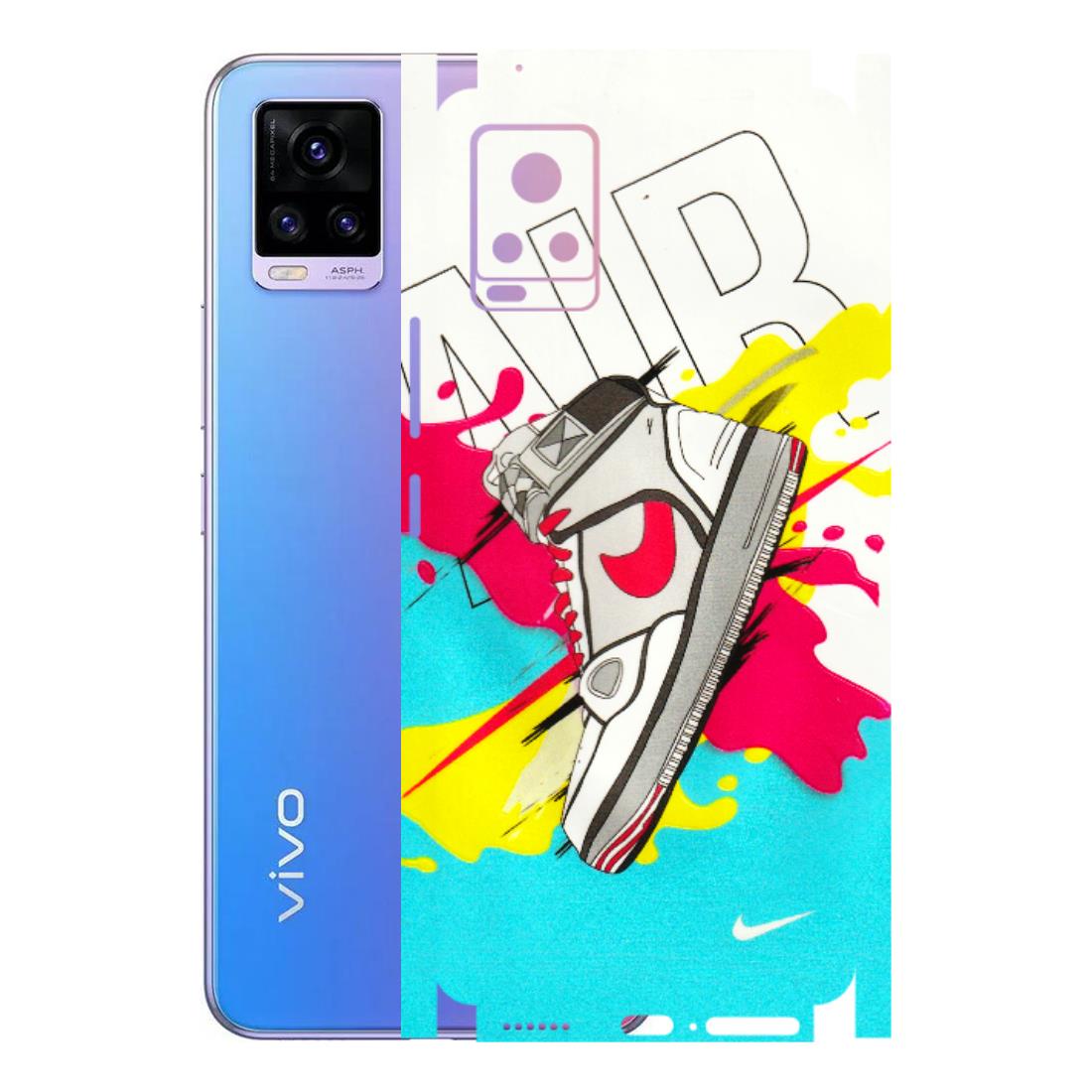 VIVO Z/V/X/T/U/S Series Phone Skins (All Models) - Sneaker - 3D Embossed Finish (L-207) Vivo V20 Pro