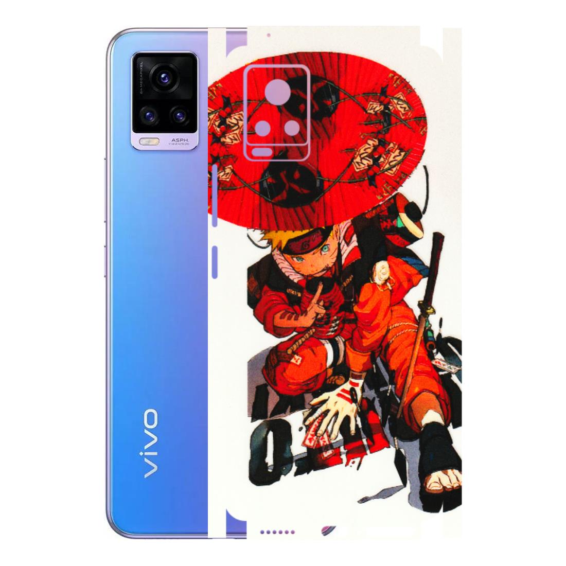 VIVO Z/V/X/T/U/S Series Phone Skins (All Models) - Naruto - 3D Embossed Finish (L-208) Vivo V20 Pro