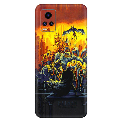 VIVO Z/V/X/T/U/S Series Phone Skins (All Models) - Games Doodles - 3D Embossed Finish (L-24) Vivo V20 Pro