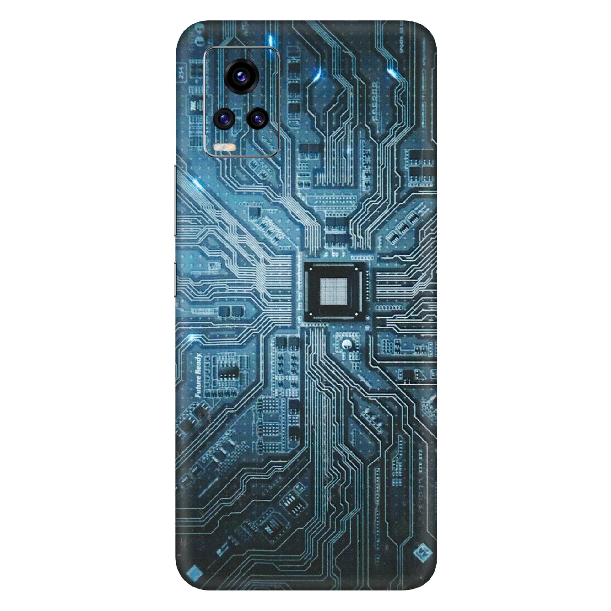 VIVO Z/V/X/T/U/S Series Phone Skins (All Models) - Original Circuit - 3D Embossed Finish (L-267) Vivo V20 Pro