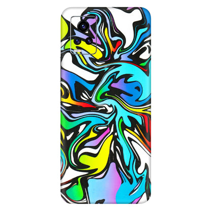 VIVO Z/V/X/T/U/S Series Phone Skins (All Models) - Abstract Colour Paints - 3D Embossed Finish (L-271) Vivo V20 Pro