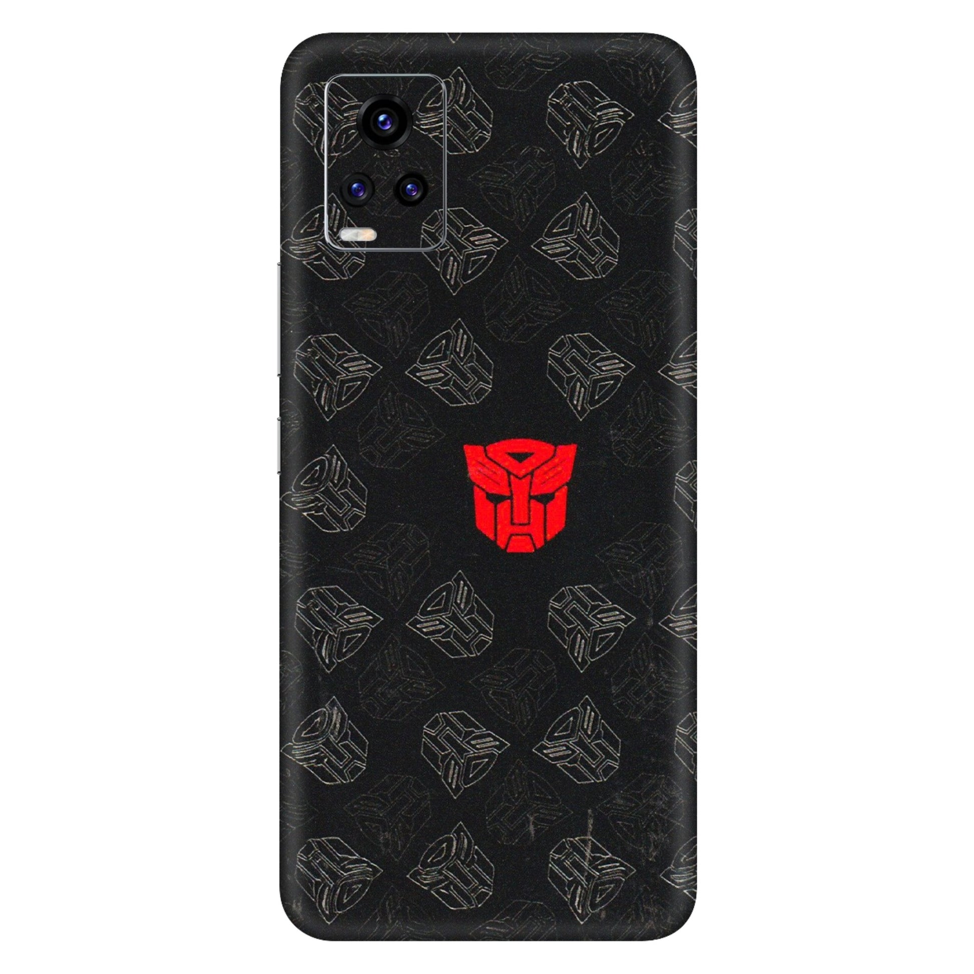 VIVO Z/V/X/T/U/S Series Phone Skins (All Models) - Transformers Devastation - 3D Embossed Finish (L-301) Vivo V20 Pro
