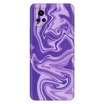 VIVO Z/V/X/T/U/S Series Phone Skins (All Models) - Hazy Purple Nights - Matte Finish (M-14) Vivo V20 Pro