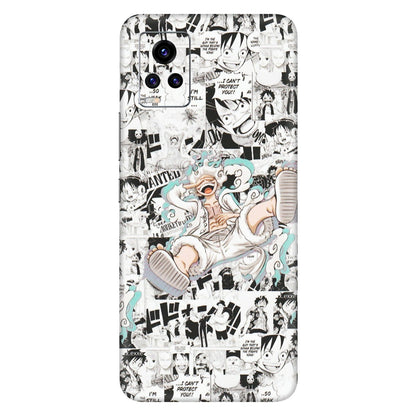 VIVO Z/V/X/T/U/S Series Phone Skins (All Models) - Hi Hello Doodles - Matte Finish (M-25) Vivo V20 Pro