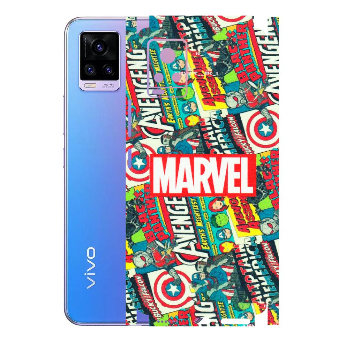VIVO Z/V/X/T/U/S Series Phone Skins (All Models) - Marvel Comic Lover - Matte Finish (M-30) Vivo V20 Pro