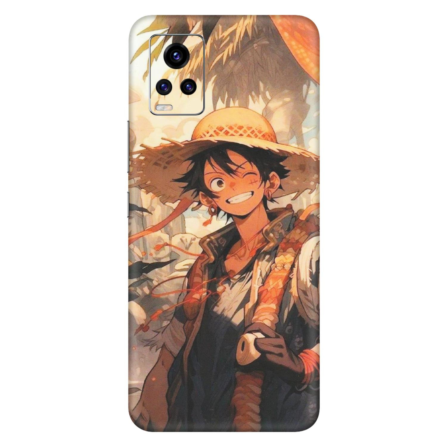 VIVO Z/V/X/T/U/S Series Phone Skins (All Models) - Anime Character Smile - Matte Finish (M-33) Vivo V20 Pro