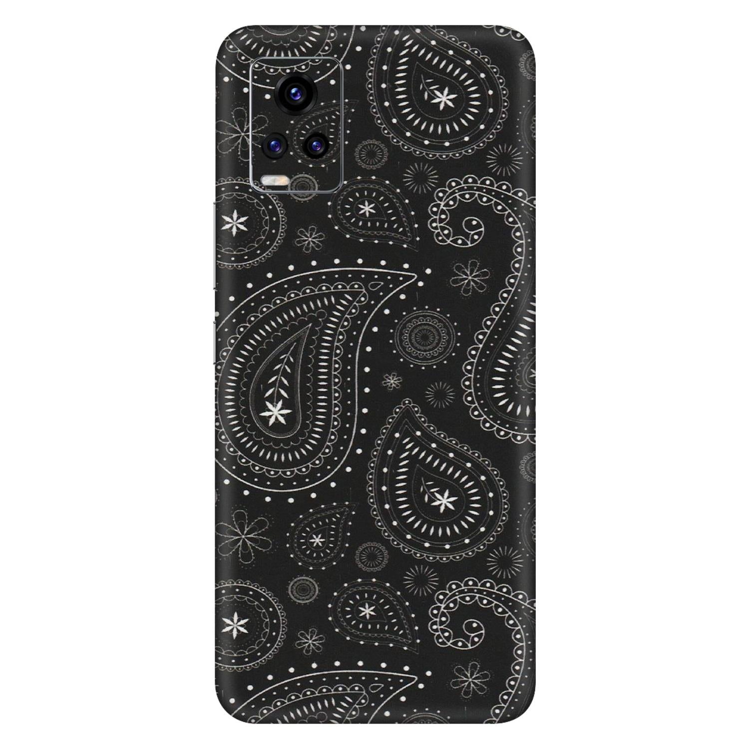 VIVO Z/V/X/T/U/S Series Phone Skins (All Models) - Black Sober Kerry - Matte Finish (M-37) Vivo V20 Pro