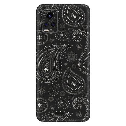 VIVO Z/V/X/T/U/S Series Phone Skins (All Models) - Black Sober Kerry - Matte Finish (M-37) Vivo V20 Pro