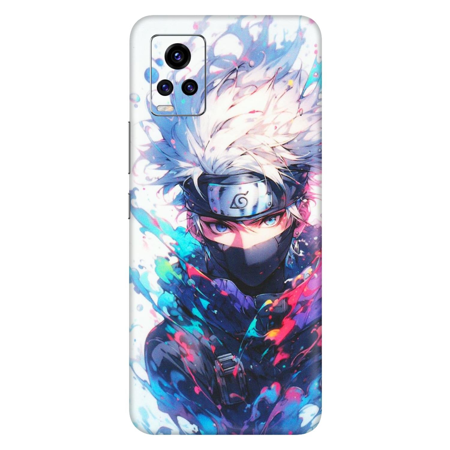 VIVO Z/V/X/T/U/S Series Phone Skins (All Models) - Naruto Face Mask - Matte Finish (M-03) Vivo V20 Pro