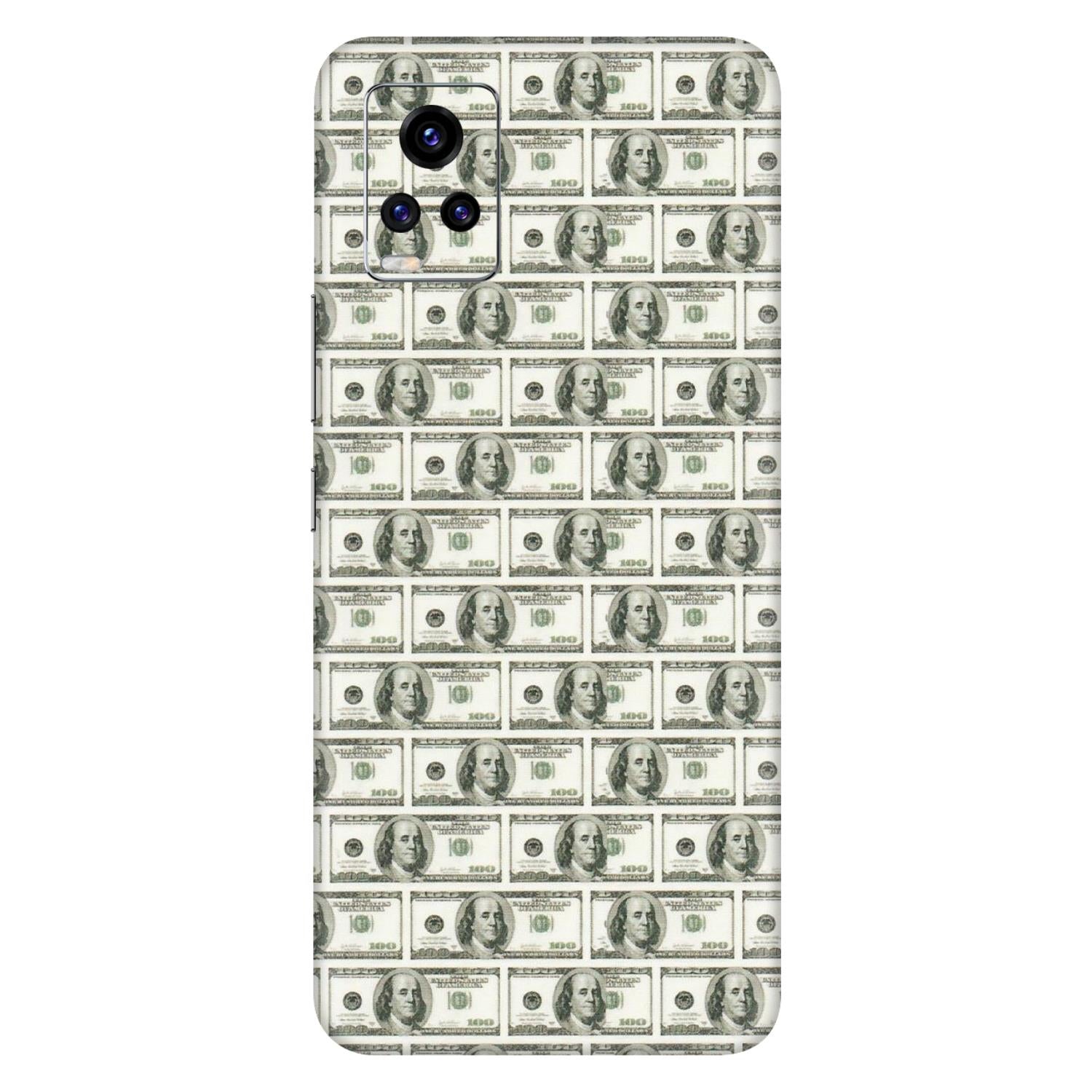 VIVO Z/V/X/T/U/S Series Phone Skins (All Models) - I Love Dollars - Matte Finish (M-40) Vivo V20 Pro