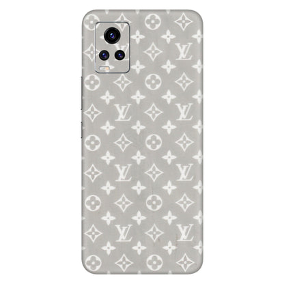 VIVO Z/V/X/T/U/S Series Phone Skins (All Models) - Luxury Brands Logo - Transparent Finish (T-07) Vivo V20 Pro