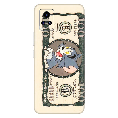 VIVO Z/V/X/T/U/S Series Phone Skins (All Models) - One Hundred Dollar Tom - Transparent Finish (T-16) Vivo V20 Pro