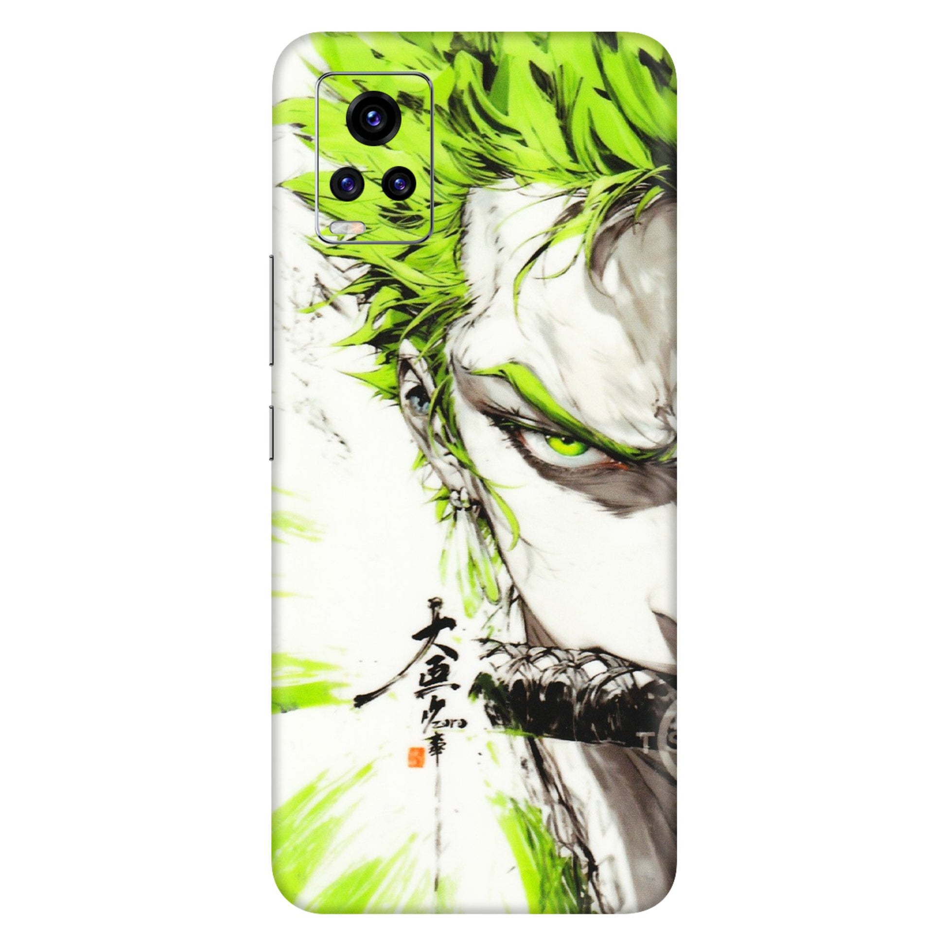 VIVO Z/V/X/T/U/S Series Phone Skins (All Models) - Roro Taku Anime - Transparent Finish (T-18) Vivo V20 Pro