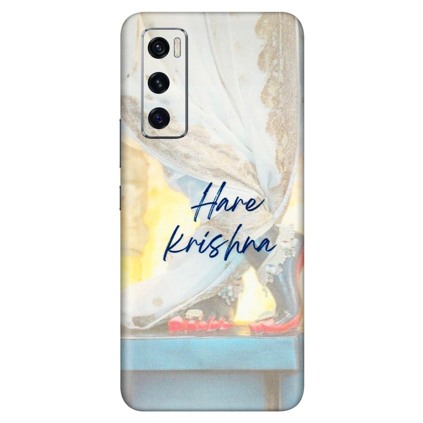 VIVO Z/V/X/T/U/S Series Phone Skins (All Models) - Hare Krishna - 3D Embossed Finish (L-03) Vivo V20 SE
