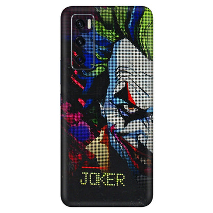 VIVO Z/V/X/T/U/S Series Phone Skins (All Models) - Joker Dot Matrix - 3D Embossed Finish (L-08) Vivo V20 SE