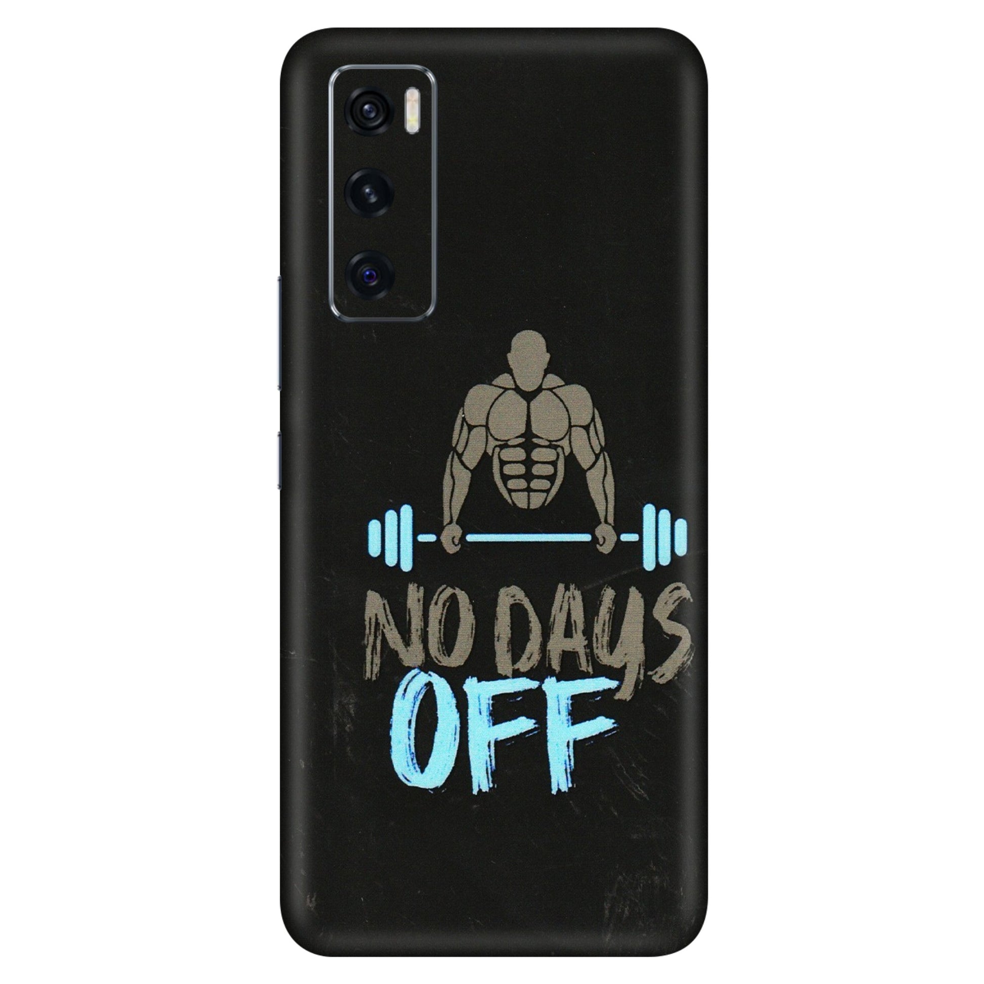 VIVO Z/V/X/T/U/S Series Phone Skins (All Models) - Gym Lover - 3D Embossed Finish (L-127) Vivo V20 SE