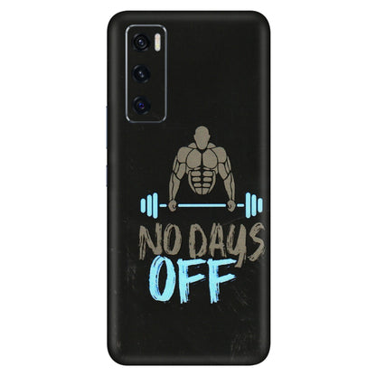 VIVO Z/V/X/T/U/S Series Phone Skins (All Models) - Gym Lover - 3D Embossed Finish (L-127) Vivo V20 SE