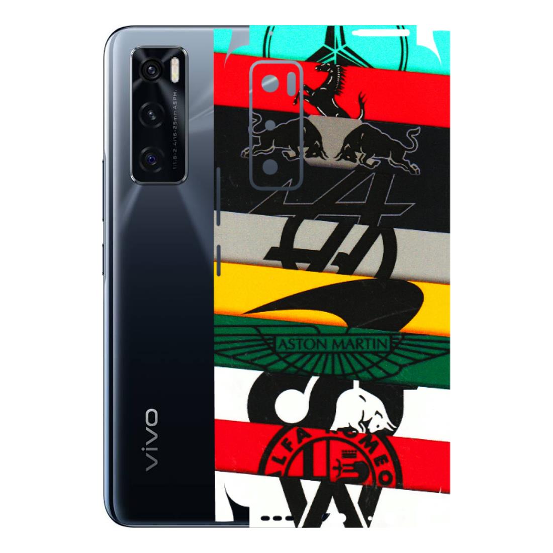 VIVO Z/V/X/T/U/S Series Phone Skins (All Models) - Multi Designer Brands - 3D Embossed Finish (L-187) Vivo V20 SE