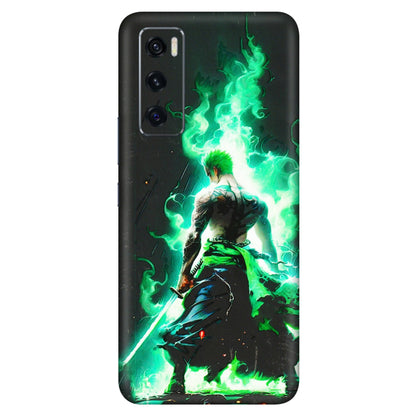 VIVO Z/V/X/T/U/S Series Phone Skins (All Models) - Zoro Sword - 3D Embossed Finish (L-241) Vivo V20 SE