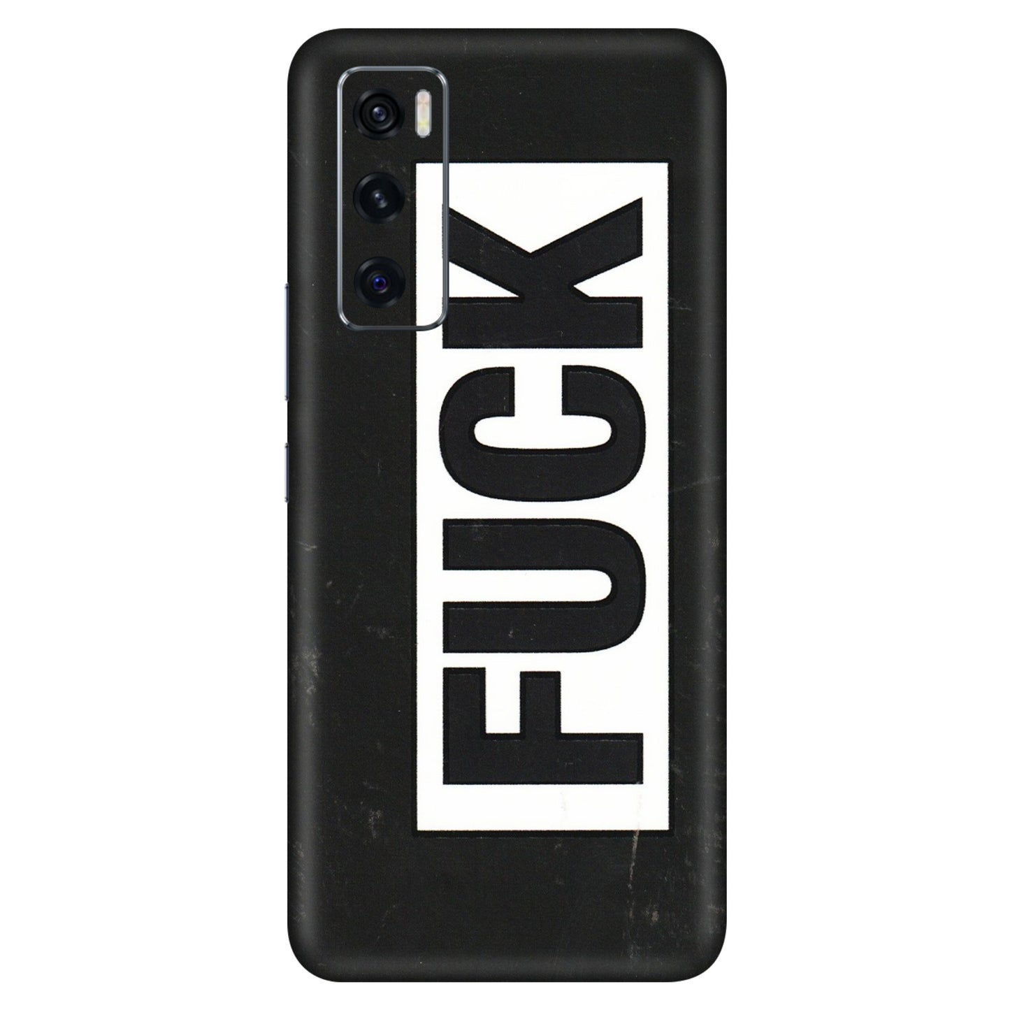 VIVO Z/V/X/T/U/S Series Phone Skins (All Models) - The F Word - 3D Embossed Finish (L-255) Vivo V20 SE