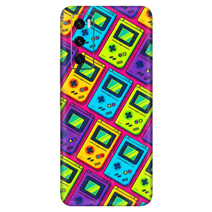 VIVO Z/V/X/T/U/S Series Phone Skins (All Models) - Gameboy Colourful - 3D Embossed Finish (L-266) Vivo V20 SE