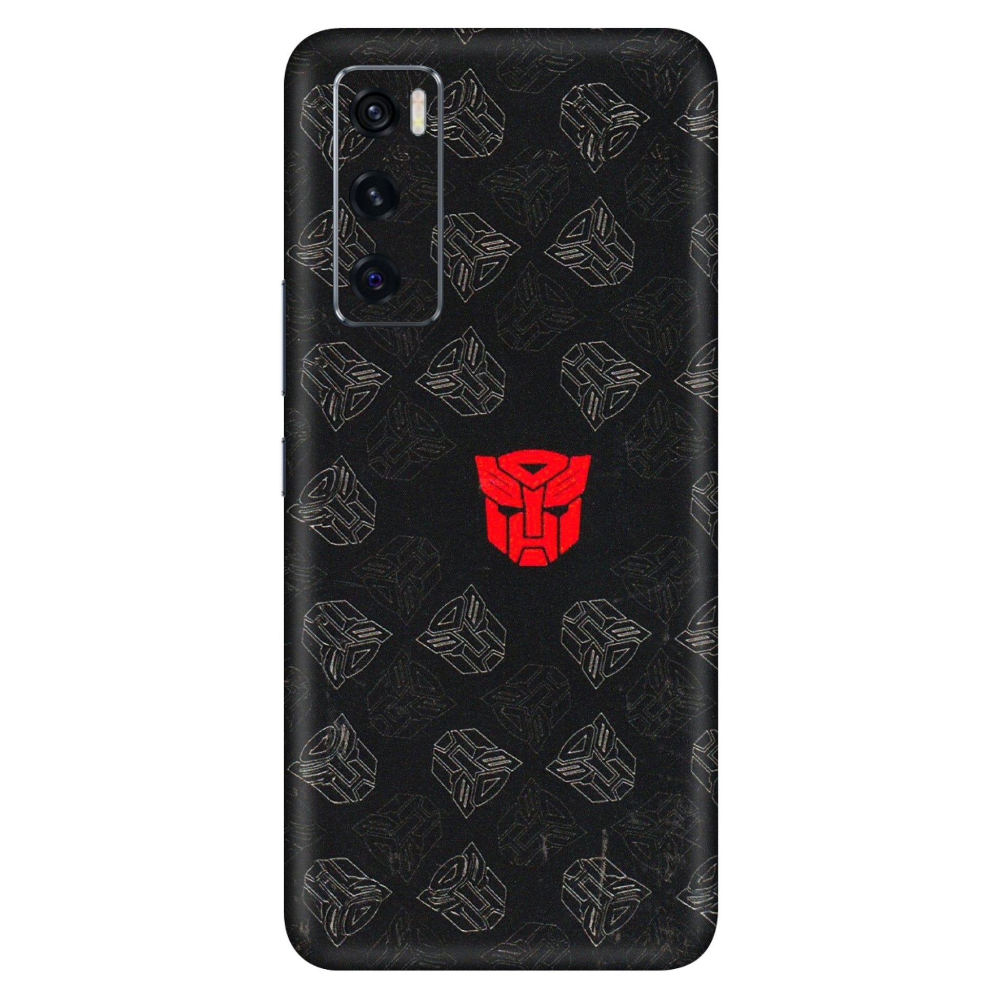 VIVO Z/V/X/T/U/S Series Phone Skins (All Models) - Transformers Devastation - 3D Embossed Finish (L-301) Vivo V20 SE