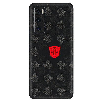 VIVO Z/V/X/T/U/S Series Phone Skins (All Models) - Transformers Devastation - 3D Embossed Finish (L-301) Vivo V20 SE